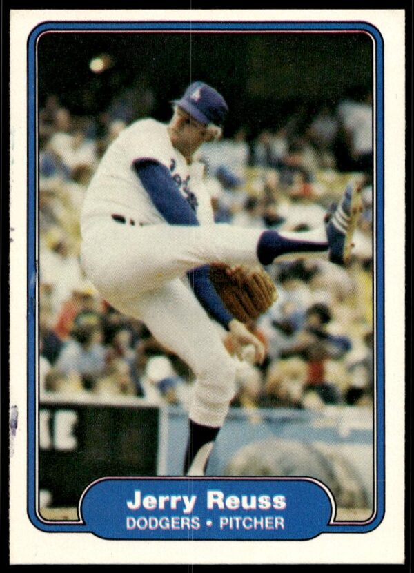 1982 Fleer Jerry Reuss #18 (Front)