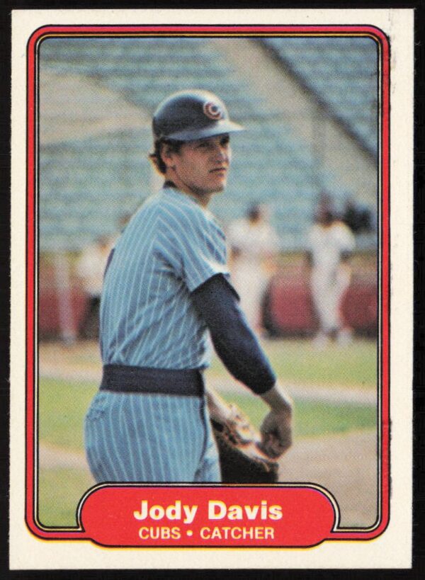 1982 Fleer Jody Davis #592 (Front)