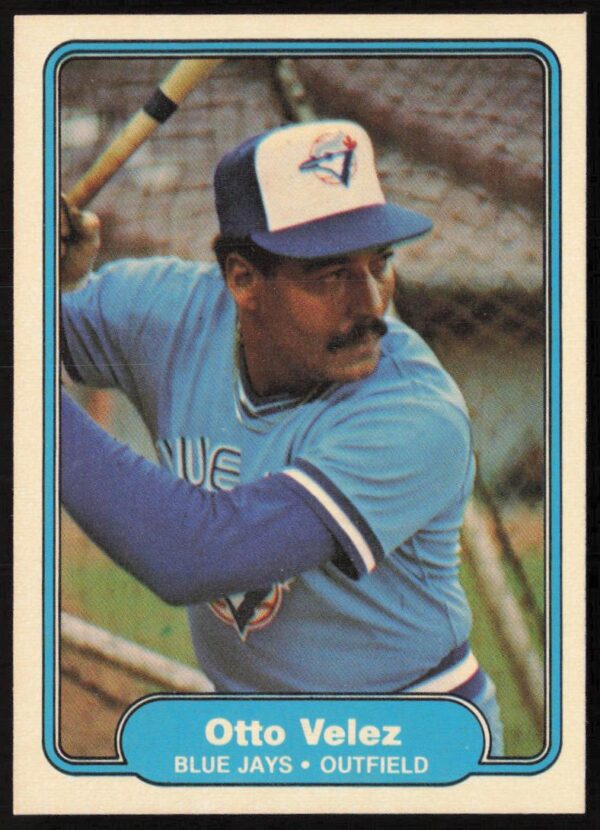 1982 Fleer Otto Velez #625 (Front)