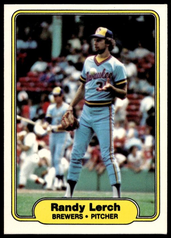 1982 Fleer Randy Lerch #147 (Front)