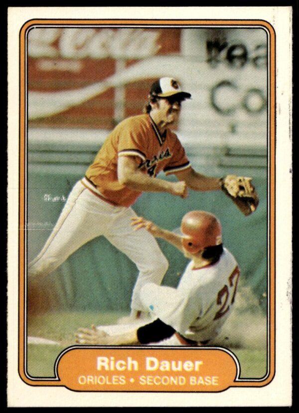 1982 Fleer Rich Dauer #161 (Front)