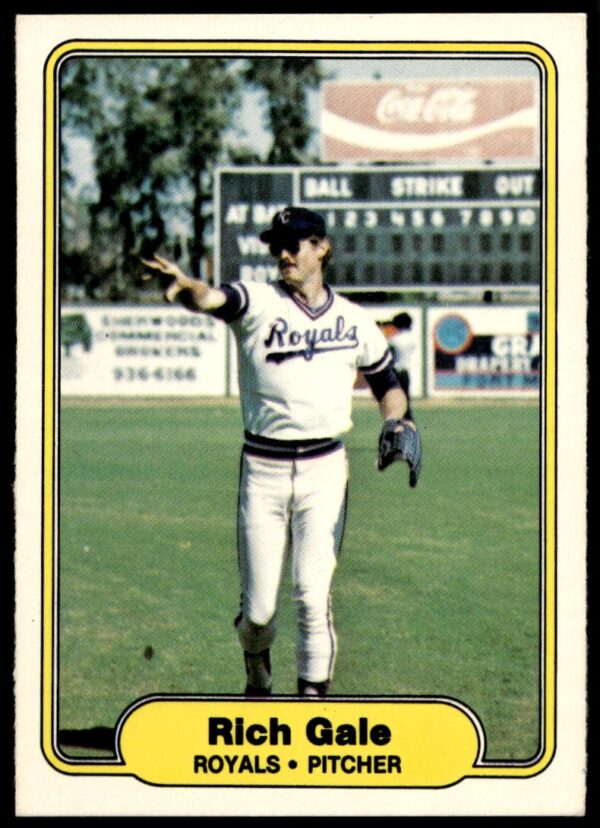 1982 Fleer Rich Gale #408 (Front)