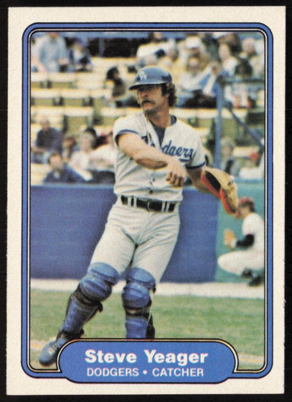 1982 Fleer Steve Yeager #29 (Front)