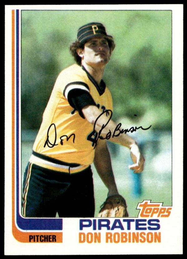 1982 Topps Don Robinson #332 (Front)