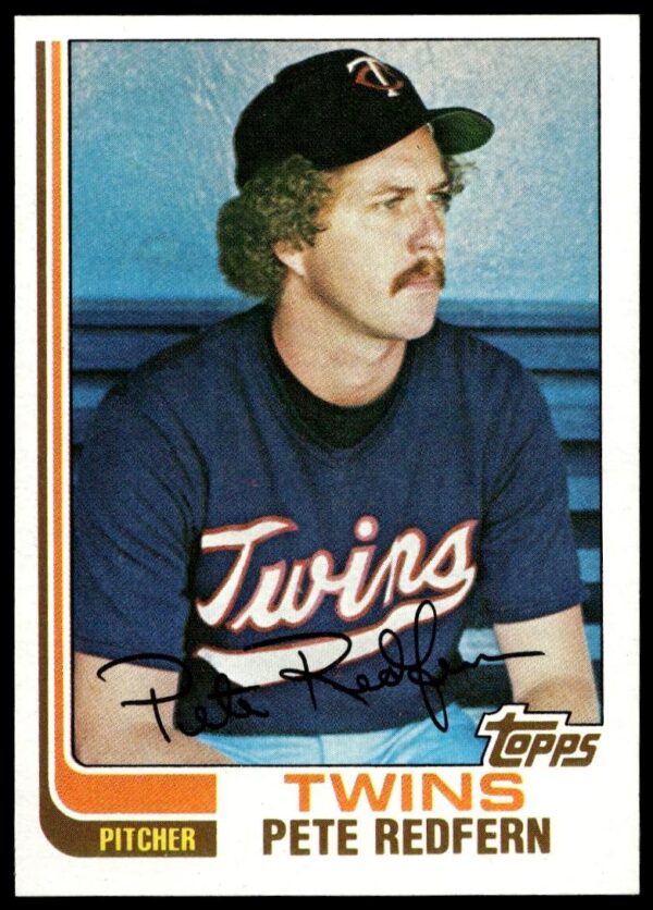 1982 Topps Pete Redfern #309 (Front)