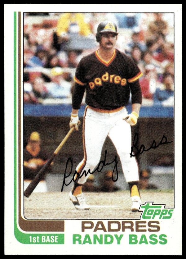 1982 Topps Randy Bass #307 (Front)