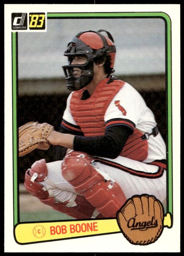 1983 Donruss Bob Boone #192 (Front)