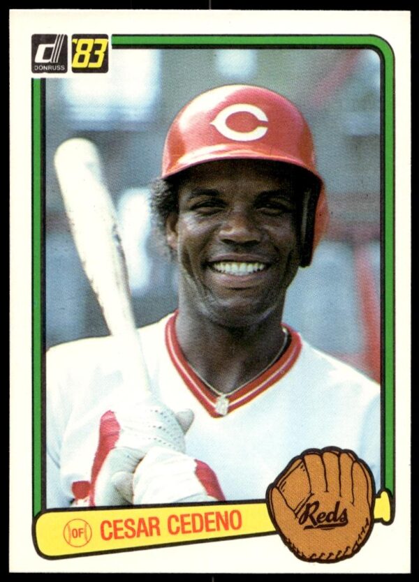 1983 Donruss Cesar Cedeno #43 (Front)