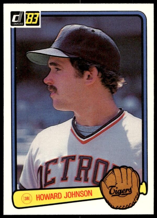 1983 Donruss Howard Johnson #328 (Front)