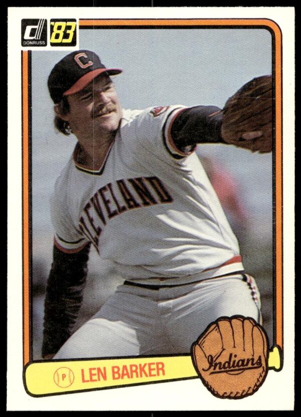 1983 Donruss Len Barker #111 (Front)