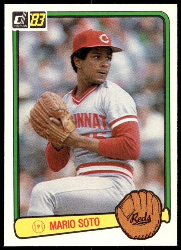 1983 Donruss Mario Soto #248 (Front)