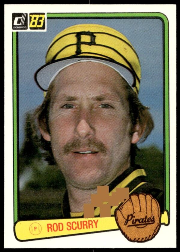 1983 Donruss Rod Scurry #376 (Front)