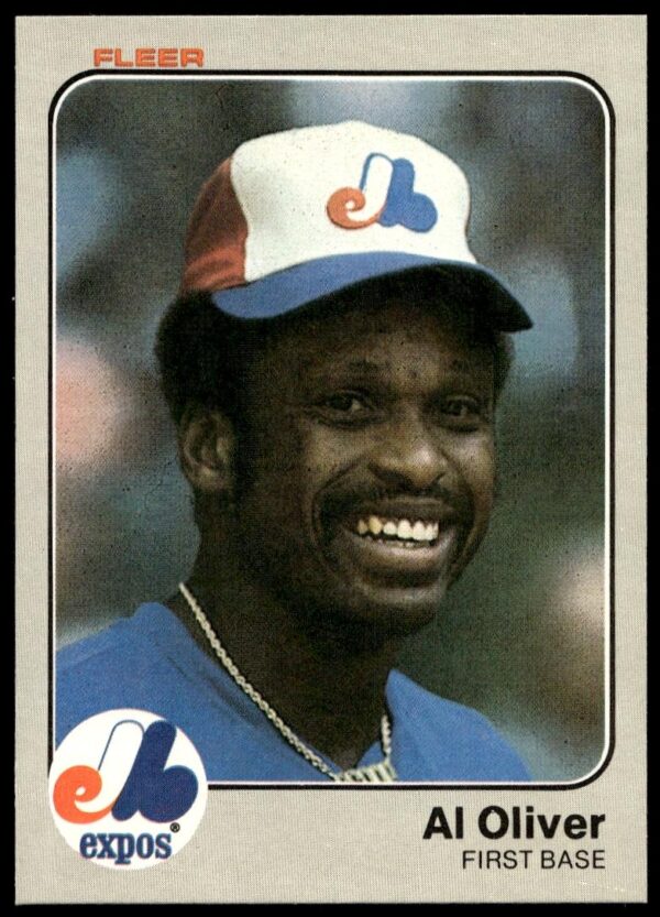 1983 Fleer Al Oliver #290 (Front)