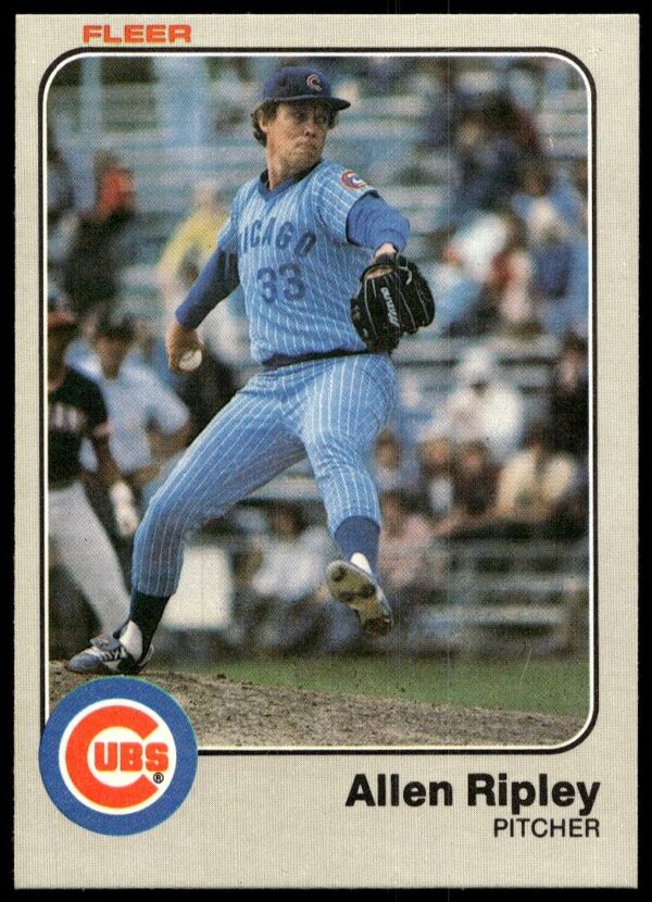 1983 Fleer Allen Ripley #506 (Front)