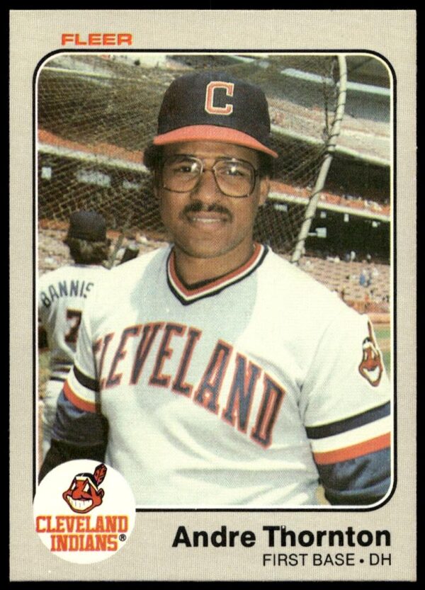 1983 Fleer Andre Thornton #421 (Front)