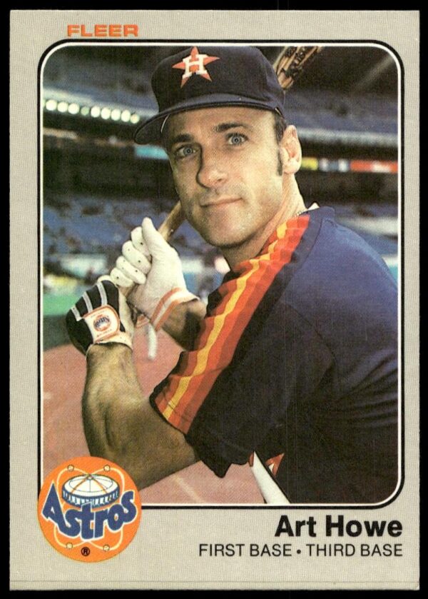 1983 Fleer Art Howe #450 (Front)