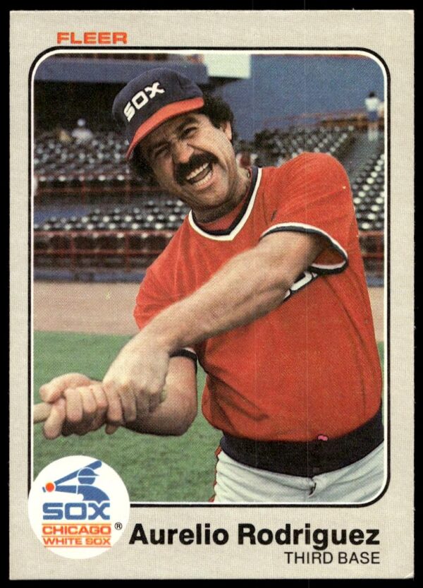 1983 Fleer Aurelio Rodriguez #249 (Front)