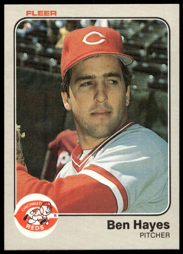 1983 Fleer Ben Hayes #591 (Front)