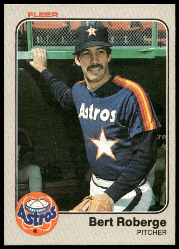 1983 Fleer Bert Roberge #461 (Front)