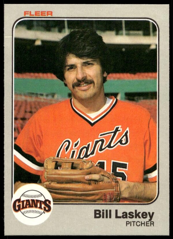 1983 Fleer Bill Laskey #264 (Front)