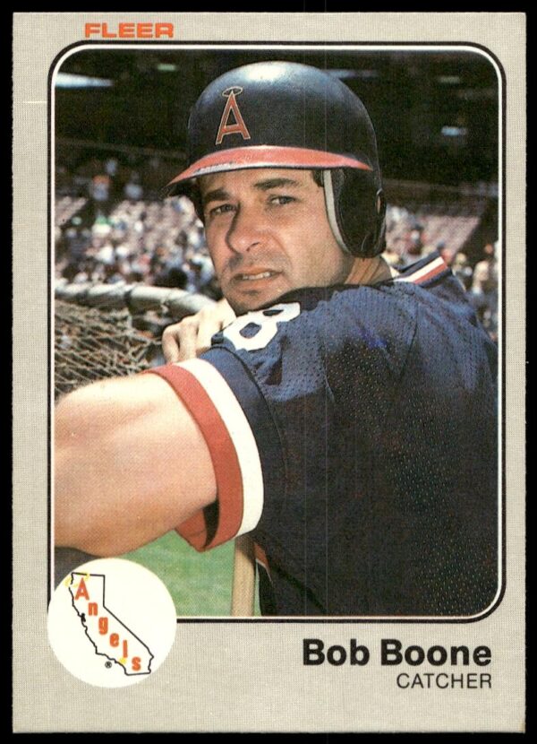 1983 Fleer Bob Boone #79 (Front)