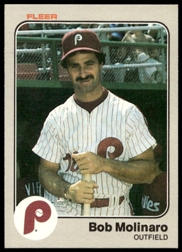 1983 Fleer Bob Molinaro #167 (Front)