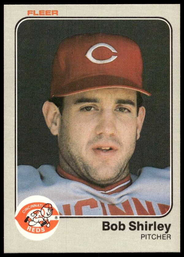 1983 Fleer Bob Shirley #602 (Front)