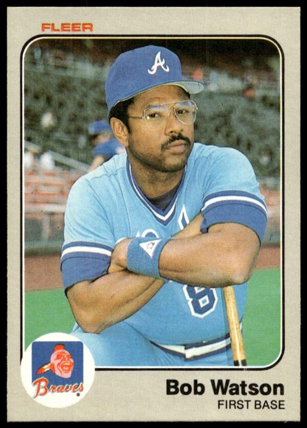 1983 Fleer Bob Watson #151 (Front)