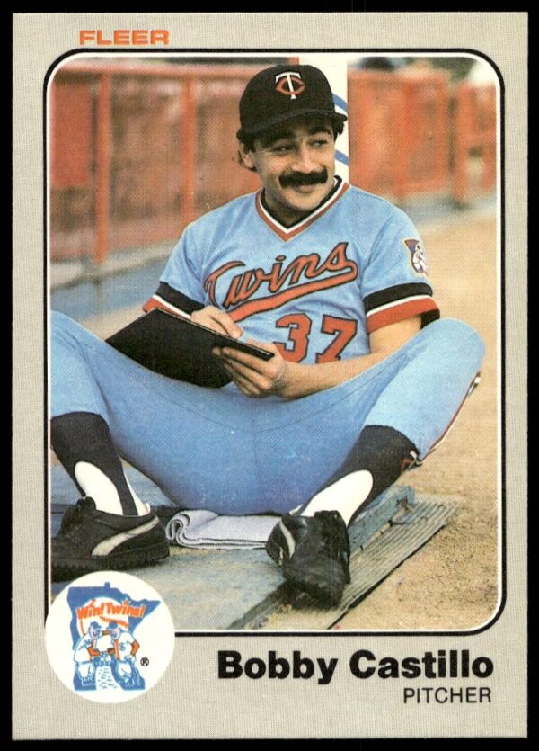 1983 Fleer Bobby Castillo #608 (Front)