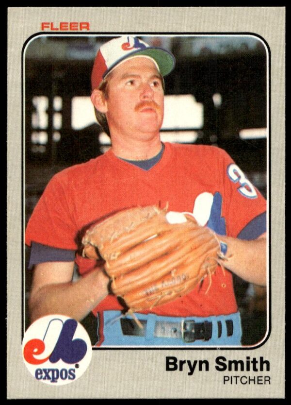 1983 Fleer Bryn Smith #297 (Front)