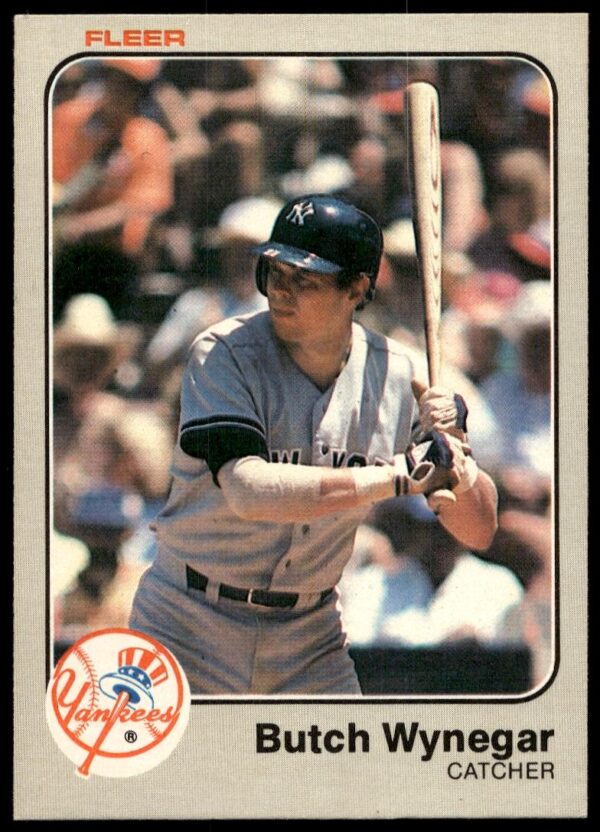1983 Fleer Butch Wynegar #399 (Front)