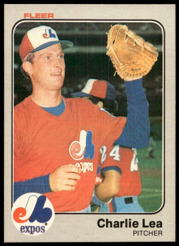 1983 Fleer Charlie Lea #286 (Front)