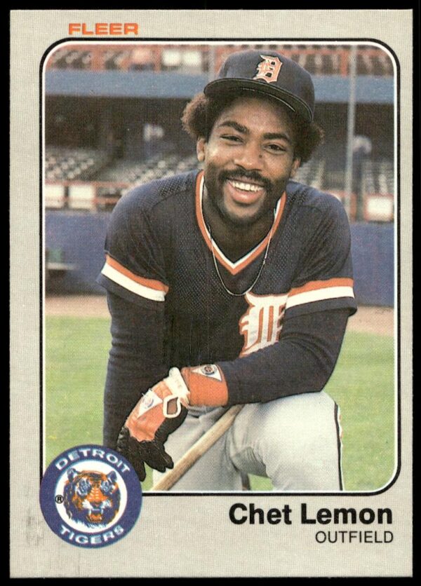 1983 Fleer Chet Lemon #335 (Front)