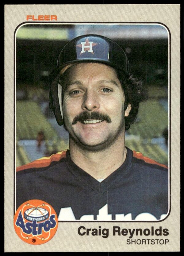 1983 Fleer Craig Reynolds #460 (Front)