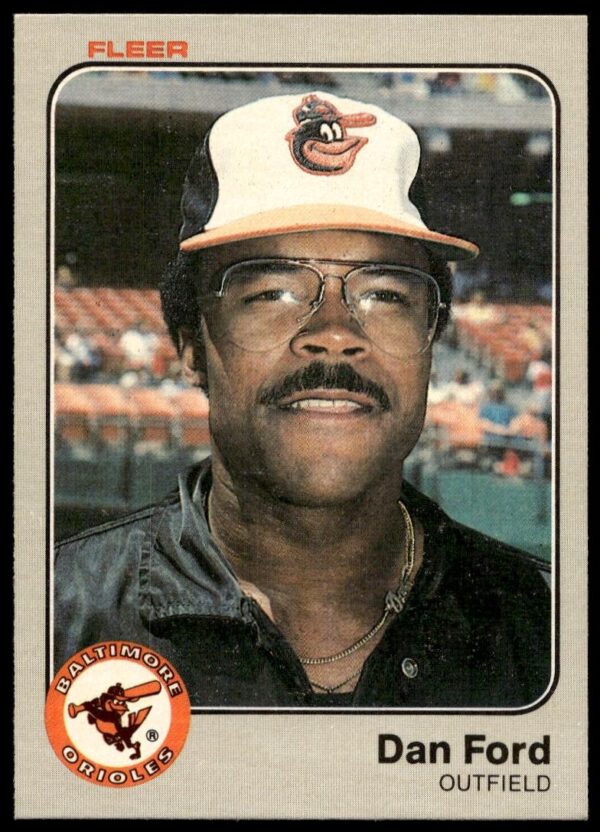 1983 Fleer Dan Ford #61 (Front)