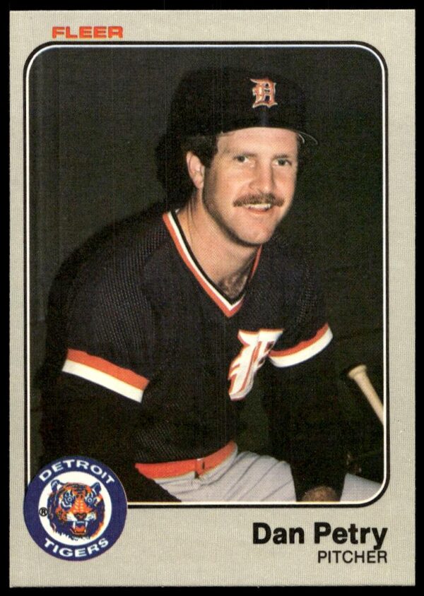 1983 Fleer Dan Petry #339 (Front)