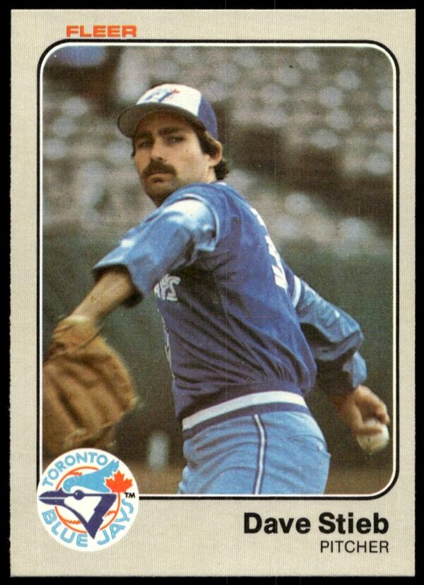 1983 Fleer Dave Stieb #441 (Front)