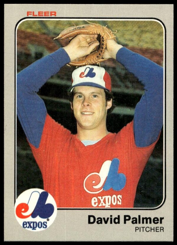 1983 Fleer David Palmer #291 (Front)