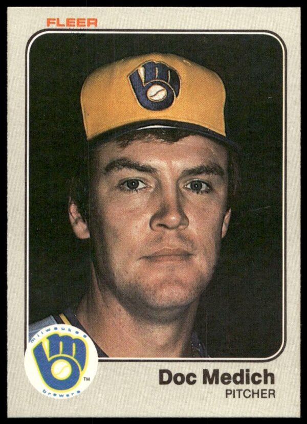 1983 Fleer Doc Medich #39 (Front)