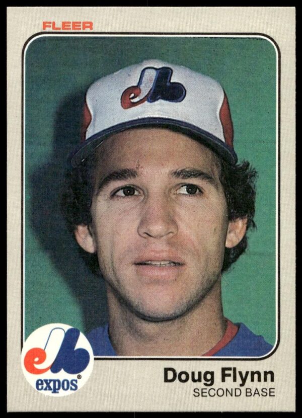 1983 Fleer Doug Flynn #282 (Front)