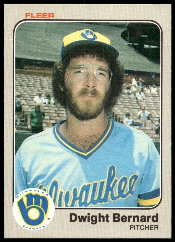 1983 Fleer Dwight Bernard #27 (Front)