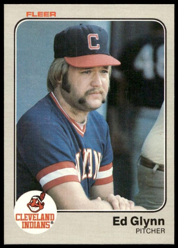 1983 Fleer Ed Glynn #408 (Front)
