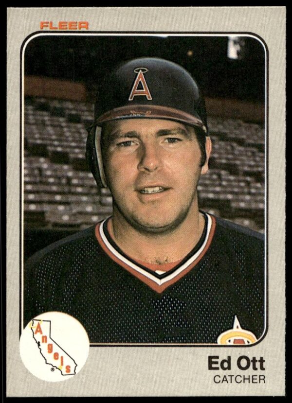 1983 Fleer Ed Ott #98 (Front)