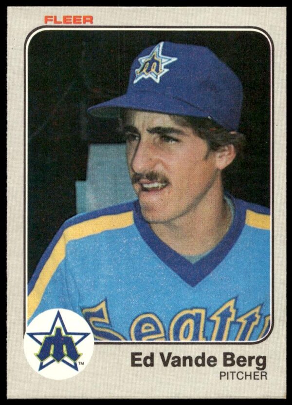 1983 Fleer Ed Vande Berg #488 (Front)
