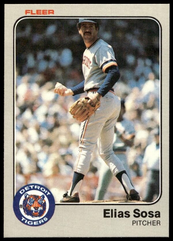 1983 Fleer Elias Sosa #342 (Front)