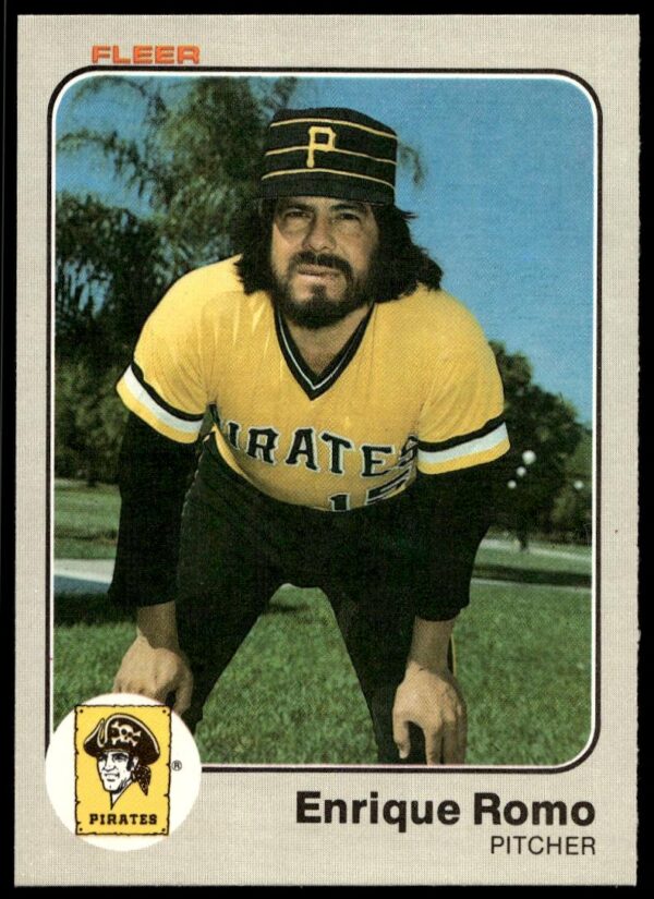1983 Fleer Enrique Romo #320 (Front)