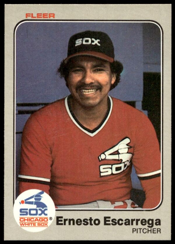 1983 Fleer Ernesto Escarrega #234 (Front)