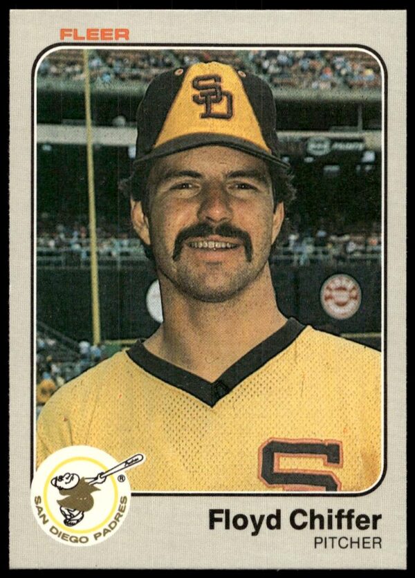 1983 Fleer Floyd Chiffer #354 (Front)