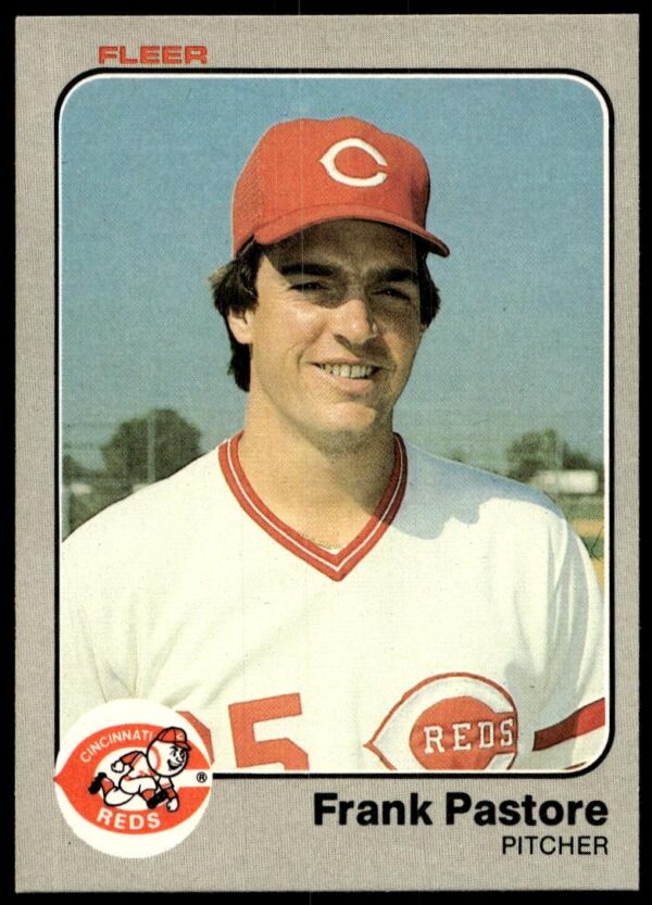 1983 Fleer Frank Pastore #599 (Front)