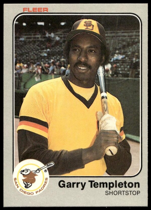 1983 Fleer Garry Templeton #373 (Front)